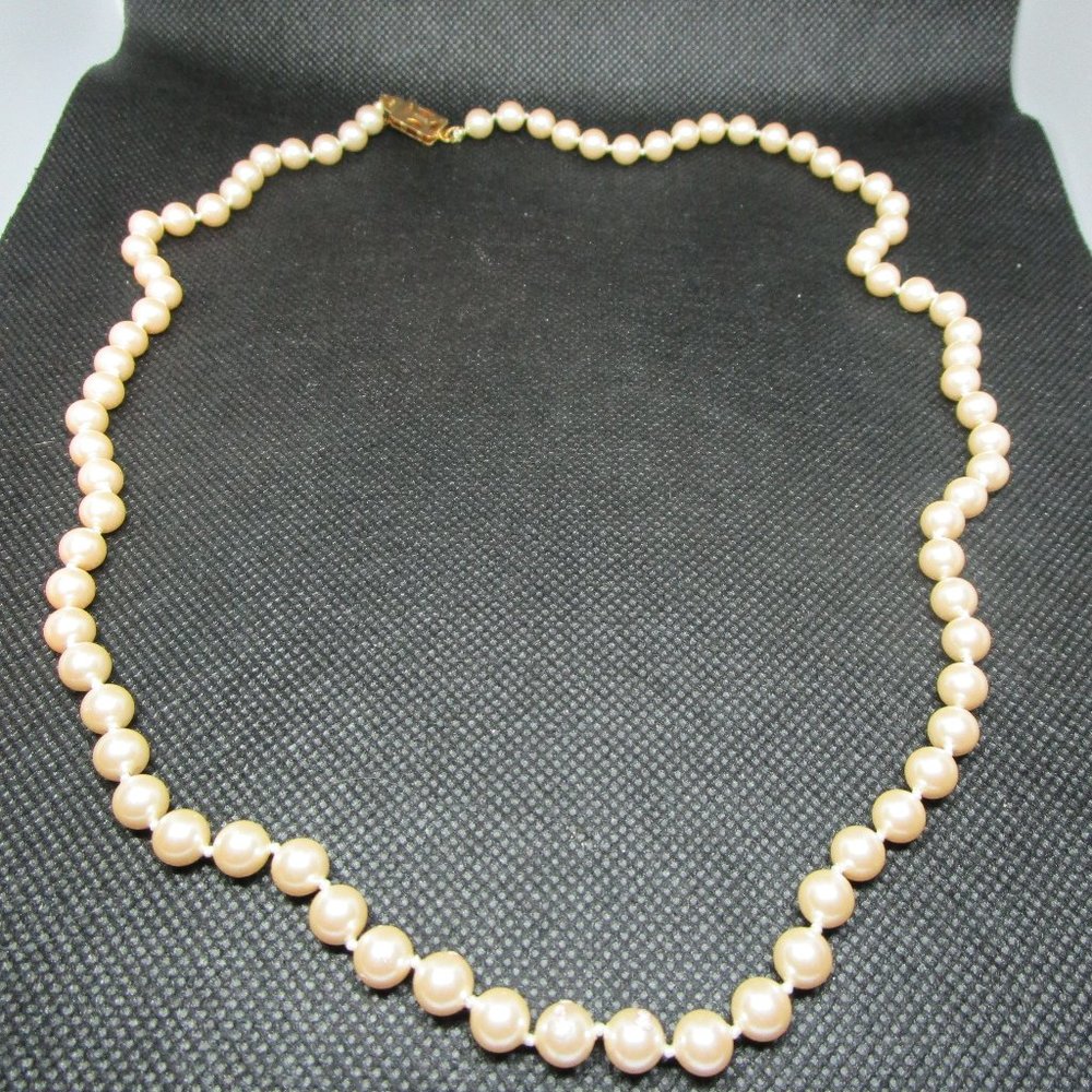 Monet Ivory Pearl Necklace